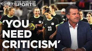 Tubby's message to the Matildas after lean run of form | Wide World of Sports