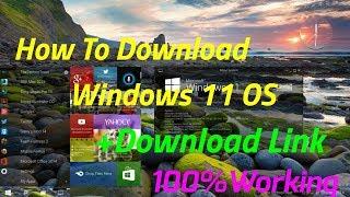 How To Download Windows 11 OS(Operating System)Demo Windows 11 Concepts Tech Stream