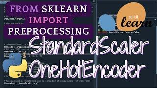 #Python | StandardScaler & OneHotEncoder | #sklearn #StandardScaler #OneHotEncoder #preprocessing