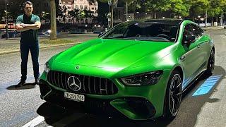 NEW 2023 Mercedes AMG GT63S | NIGHT Drive Review E Performance