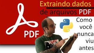 Extraindo dados de Arquivos PDF com Python