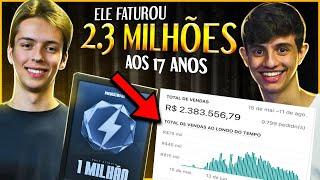 ELE FATUROU 2.3 MILHÕES com DROPSHIPPING no GOOGLE ADS aos 17 ANOS (Lucas Magalhães)