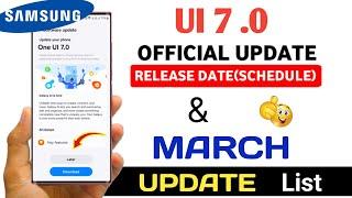 Samsung Office One Ui 7.0 Android 15 Update Confirm Date  March New Update Samsung Phone