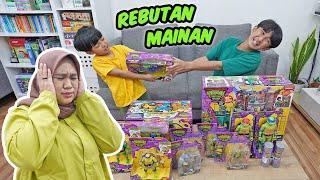 Ziyan Dan Kyo Rebutan Mainan Kura-Kura Ninja - TMNT Mutan Mayhem | Keluarga Ziyan