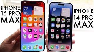 iPhone 15 Pro Max Vs iPhone 14 Pro Max In 2024! (Comparison) (Review)