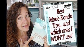 Best Marie Kondo De-clutter Tips... and which ones I WON'T use!