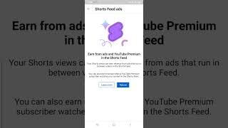 How to on Short video Monetization #shorts  #shortvideomonetization #youtubeshorts #youtube