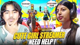 Cute Girl Streamer Need Help She Crying on Live 2 Players Call Her Noob - Laka Gamer