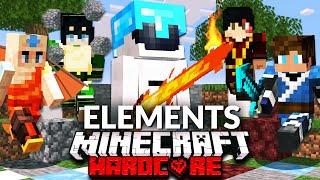 100 Players Simulate Minecraft's Elemental Tournament