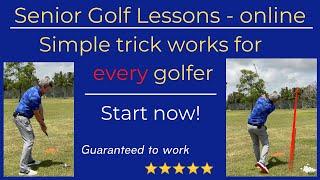 Senior Golf Lessons   Fastest way to improve any golf swing