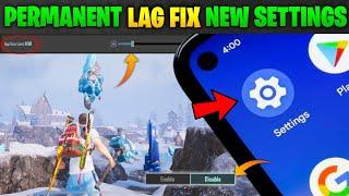 How to Fix Lag And Frame Drops Permanently | Secret Lag Fix Settings & Lag Problem 100% Solution