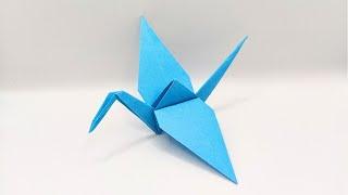 Origami CRANE of happiness | easy origami tutorial