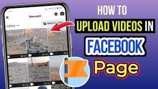 Facebook Page Par Video Upload Karne Ka sahi Tarika 2024 | Facebook Page Par Video Upload Kaise Kare