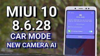 MIUI 10 8.6.28 Beta With Car Mode & Camera artificial intelligence feature For Redmi Note 5 Pro!!