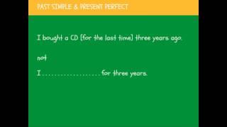 Cambridge First B2 - Past Simple and Present Perfect