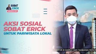 AKSI SOSIAL SOBAT ERICK  UNTUK PARIWISATA LOKAL DI NTB