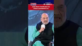 Amit Shah's Big Message On CAA To Muslims And Minorities | Citizenship Amendment Bill #shorts