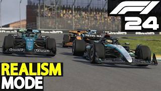 F1 24 REALISM MODE | Lewis Hamilton at Brazil GP | 100% RACE + TRACKIR + COCKPIT + NO ASSISTS