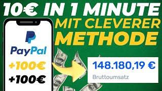 10€ IN 1 MINUTE verdienen  MIT BEWEIS (Geheime Methode) Passives Einkommen aufbauen 2024