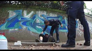 Graffiti Kramer - "Besuch" von der Polizei [GoPro]