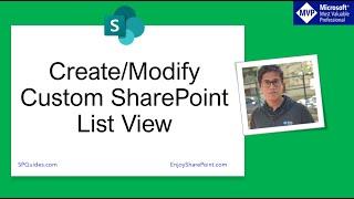 SharePoint custom list view (modern experience)