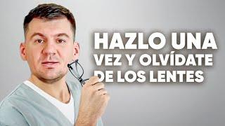 5 ejercicios que ayudan a olvidarse de los lentes. ¡Hazlos ahora!