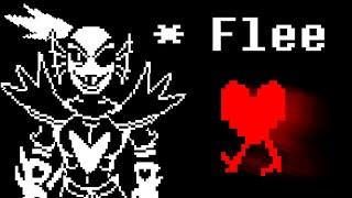 What if You FLEE from Undyne the Undying? [ Undertale ]