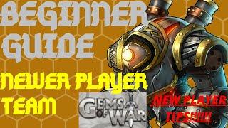 Newer Player team | Gems of War Beginner guide | Tips and teams for new players | No epics, legends