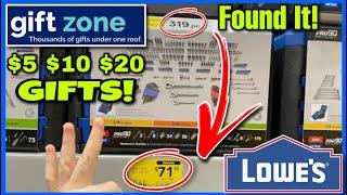 LOWES GIFT ZONE!!! GIFT SETS FOR EVERY BUDGET!! $5 $10 $20 Gifts | 319 Piece Mechanics Tool Set!