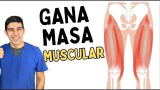 4 cosas QUE GENERAN PERDIDA DE MASA muscular en las piernas del adulto mayor