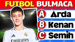 Futbol Bulmaca ️Futbol Bilgini Test Et- Sadece gerçek taraftarlar hepsini biliyor⁉️