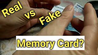 Real vs fake sd memory card: This Was Unexpected!!