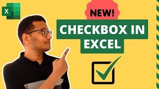 NEW Check Box in Excel (it's Awesome)