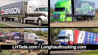 Long Haul Trucking Trailer Ads