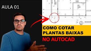 Como Configurar Cotas no AutoCAD 2020, 2021 de maneira SIMPLES E PROFISSIONAL - AULA 01