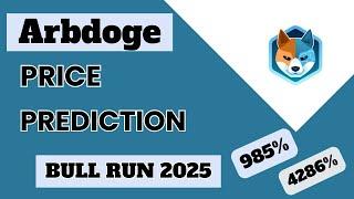 Arbdoge (Aidoge) Price Prediction For Bull Run 2025 | aidoge price targets for bull run. #aidoge