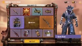 LUCK in LUCKY DRAW Seraph Tombstone in Call of duty Mobile Unlocked With 10CP