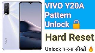 VIVO Y20A Hard Reset | VIVO V2052 Pattern Pin password unlock without PC