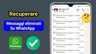 Come recuperare i messaggi eliminati su WhatsApp | Ripristina la chat di WhatsApp senza backup 2025