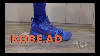 Nike Kobe AD Exodus Pacific Blue on Feet