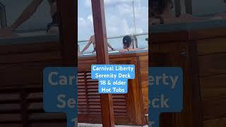 #carnivalliberty #carnivalcruise #carnivalsernitydeck #carnivalhottubb #carnival #ccl