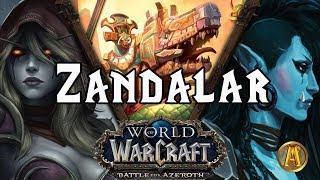 World of Warcraft: Zandalar (2018) - All Horde Cutscenes & Lore [WoW BFA 8.0.1]
