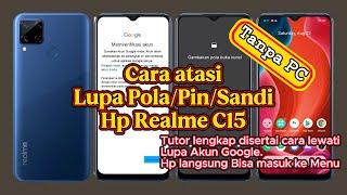 Cara atasi Realme c15 lupa pola Pin atau Sandi