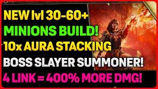 NEW AURA STACKING + SRS Summoner POE 2 Build! | Amazing With 3 Support Gems!