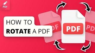 How to Rotate a PDF File