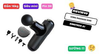 Máy massage mini đấm cực khỏe 16kg | Máy Massage Cầm Tay Mini KINGTECH A1