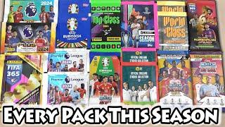 EVERY 2023/24 PACK Opening | ALL Collections This Season | Season Review | ADRENALYN XL MATCH ATTAX