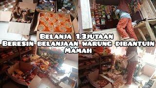 BELANJA ISI WARUNG 1.3 JUTA