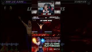 This Fire God Liu Kang combo is OD!