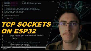 TCP Client on ESP32 with ESP-IDF programmed in C: Step-by-Step Tutorial